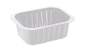 Barquette à sceller Blanc PP 470ml - 300 pcs